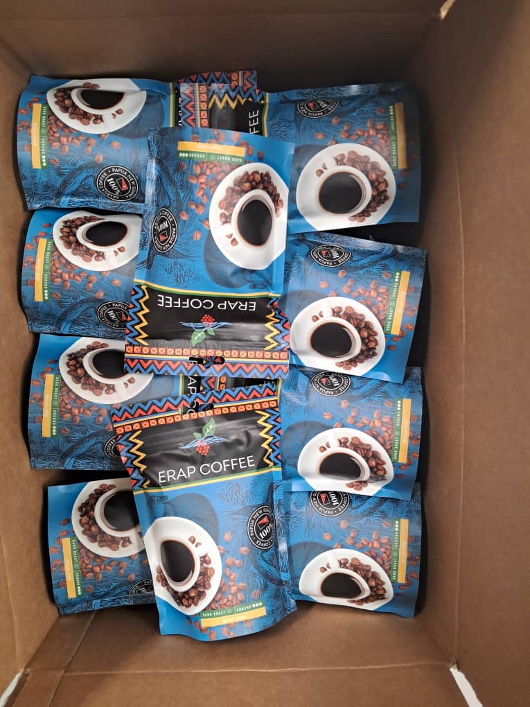 Erap Kofi, Arabica, Dark Roast, Ground Coffee Powder 100g_2