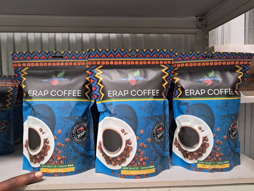 Erap Kofi, Arabica, Dark Roast, Ground Coffee Powder 100g