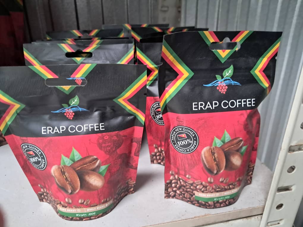 ERAP KOFI, ARABICA, DARK ROAST, WHOLE COFFEE BEAN 250g_2