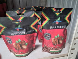 ERAP KOFI, ARABICA, DARK ROAST, WHOLE COFFEE BEAN 250g