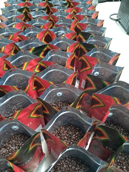 ERAP KOFI, ARABICA, DARK ROAST, WHOLE COFFEE BEAN 250g