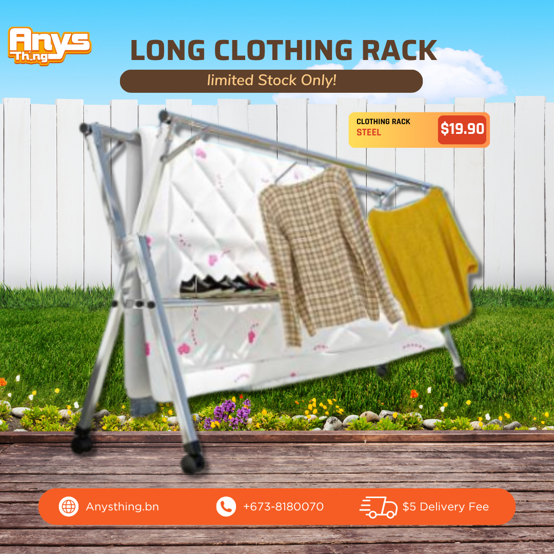 Long Clothing Rack_0