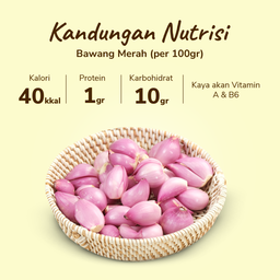 Bawang Merah Kupas 200gram
