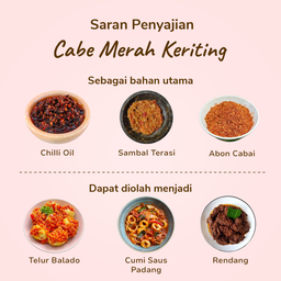 Cabe Merah Keriting 150gram