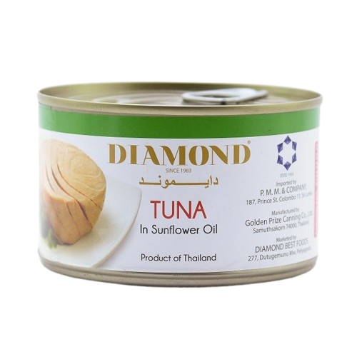 Diamond Tuna In Sunflower Oil 185g_0