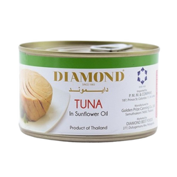 Diamond Tuna In Sunflower Oil 185g