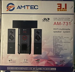 AMTEC AM-731 HI-FI MULTIMEDIA SPEAKER SYSTEM