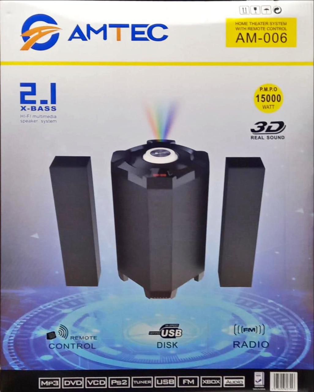 AMTEC AM-006 MULTIMEDIA SPEAKER SYSTEM
