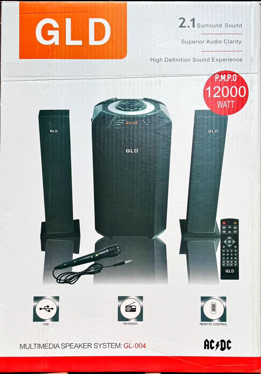 GLD GL-004 MULTIMEDIA SPEAKER SYSTEM