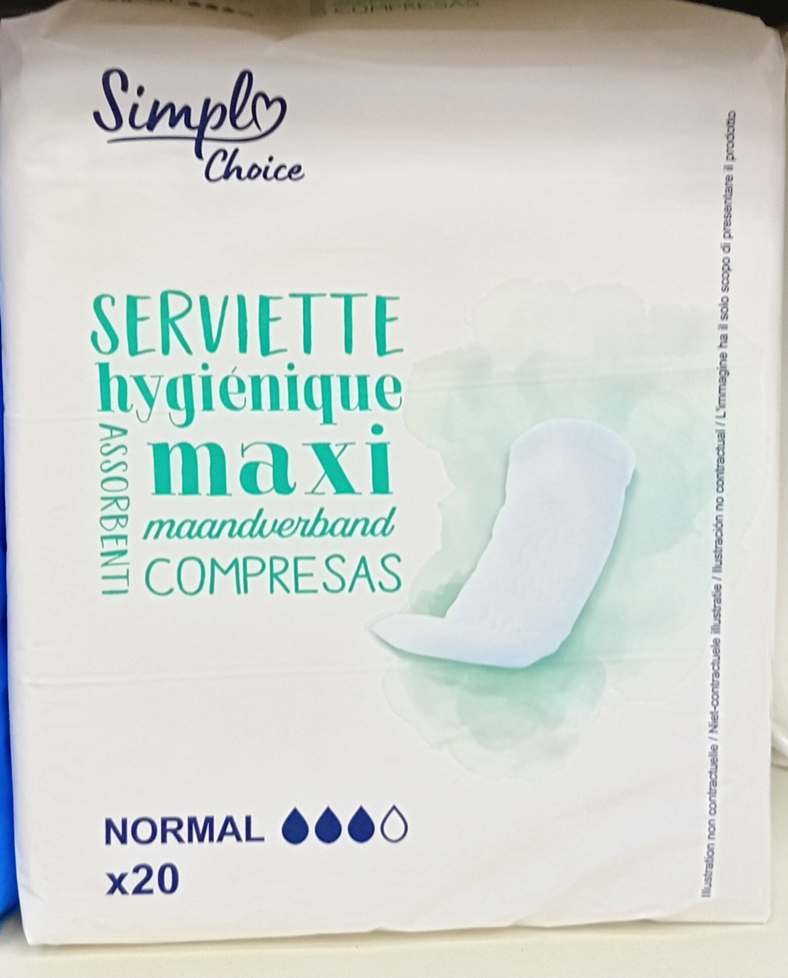 Simpl Serviet. Maxi Norm. 20'S_1