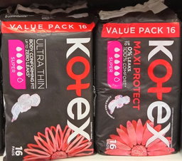 Kotex Serv. Hyg. Ultra Thin 16'S