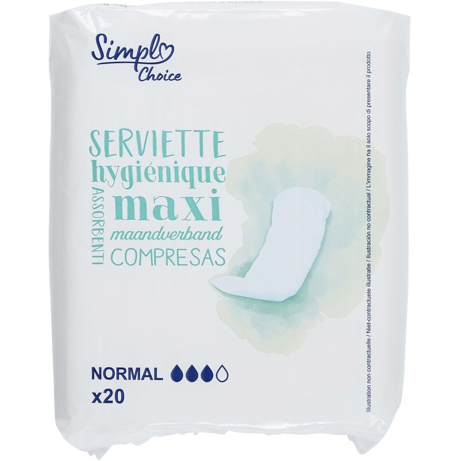 Simpl Serviet. Maxi Norm. 20'S_0