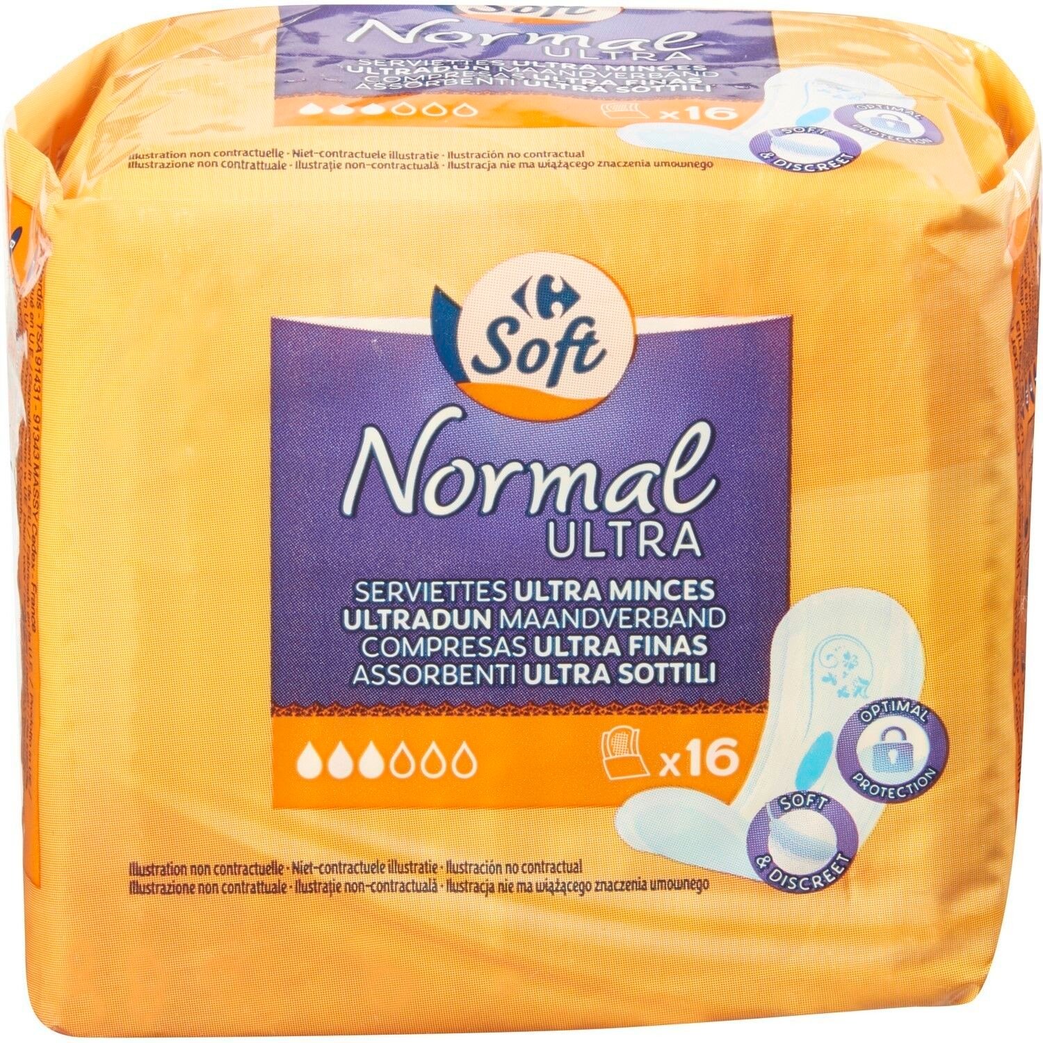 Crf Soft Serviet. Ultra Minc. Norm. 16'S _0