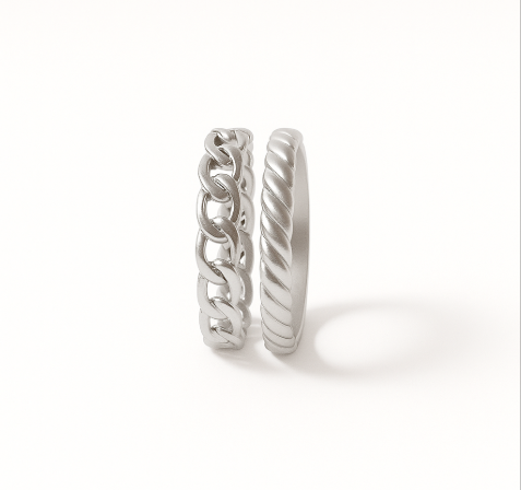 Bagues Argent H