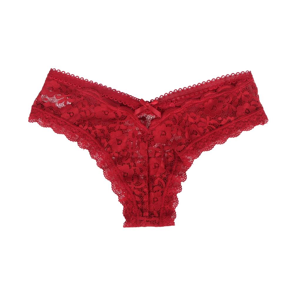 soft lace panty- Burgundy_5