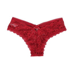 soft lace panty- Burgundy