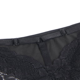 High end panty-black