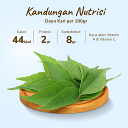 Daun Kari 15gram