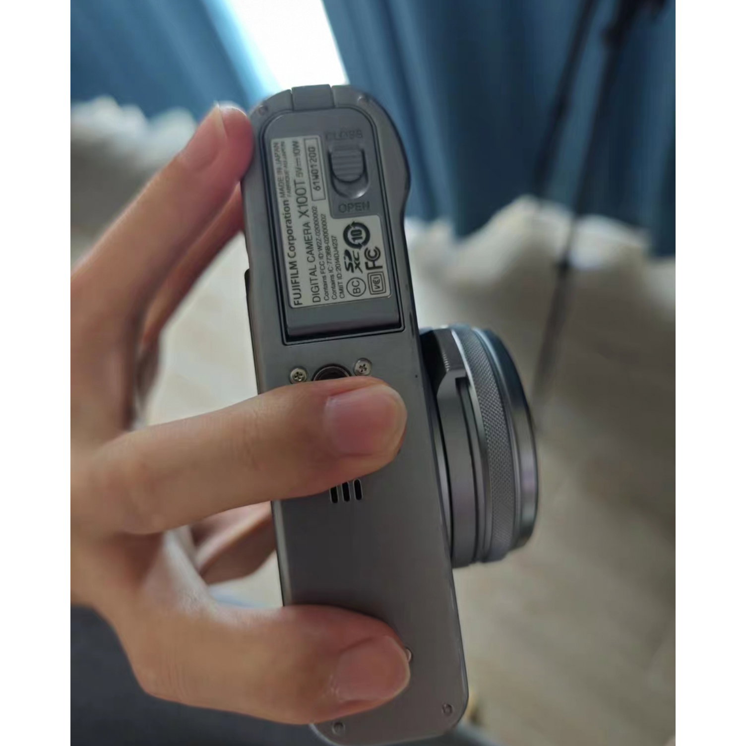 Fuji X100T silver_2