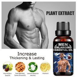 Men Enlargement & Extension Growth Essential Herbal Sex Oil