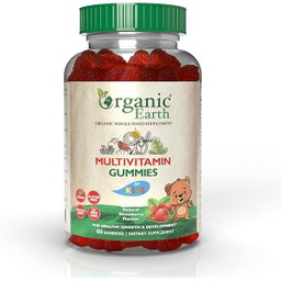 Organic Earth Multivitamin Adult Gummies 60'S