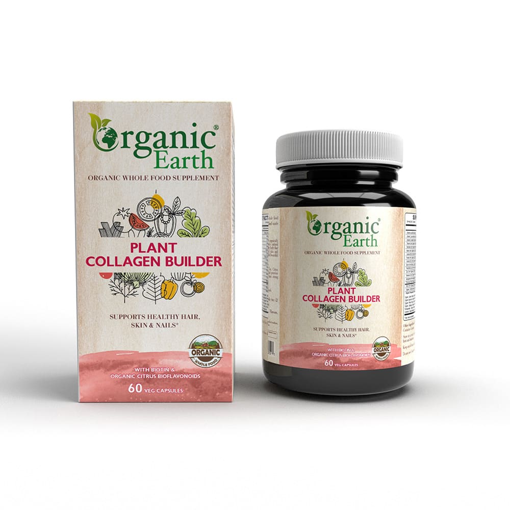 Organic Earth Plant Collagen Builder 60 Capsules_0