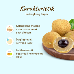 Kelengkeng Import 250gram