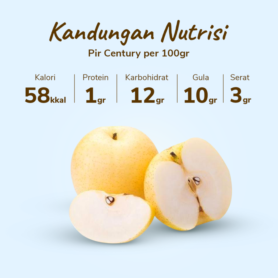 Pear Century pack 2-3 pcs 450-500 gram_3