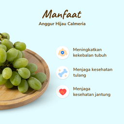 Anggur Hijau Calmeria Seeded 500gram