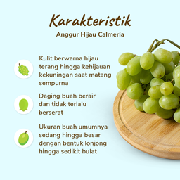 Anggur Hijau Calmeria Seeded 500gram