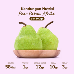 Pear Packham 2-3 pcs 500-650 gram