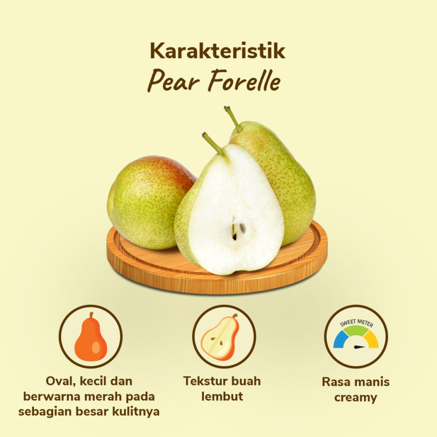 Pear Forelle 2-3 pcs 340-400 gram_1