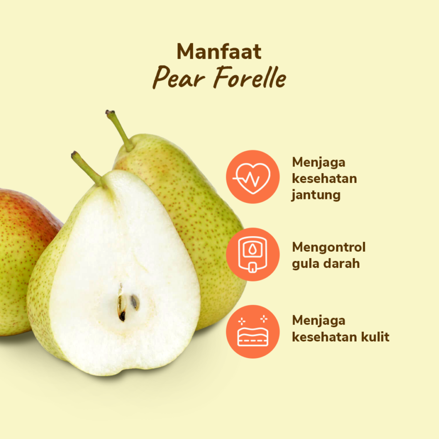 Pear Forelle 2-3 pcs 340-400 gram_2