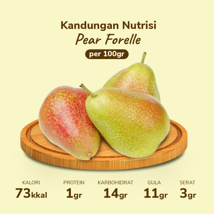 Pear Forelle 2-3 pcs 340-400 gram_3