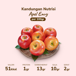 Apel Fuji Envy Premium 2 pcs 400-470 gram