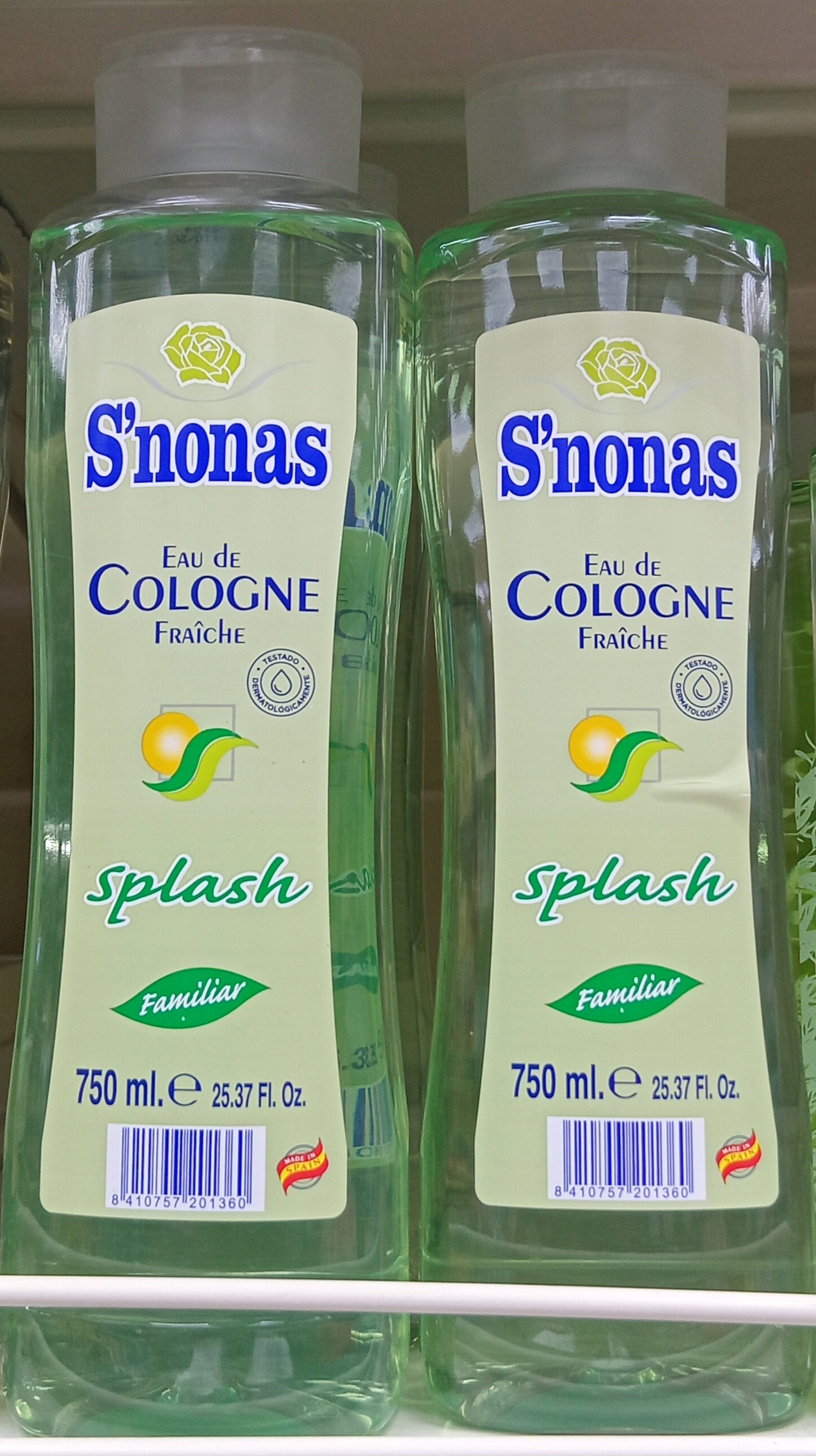 S'Nonas  Eau De Cologne Fraiche Slash 75ml_0