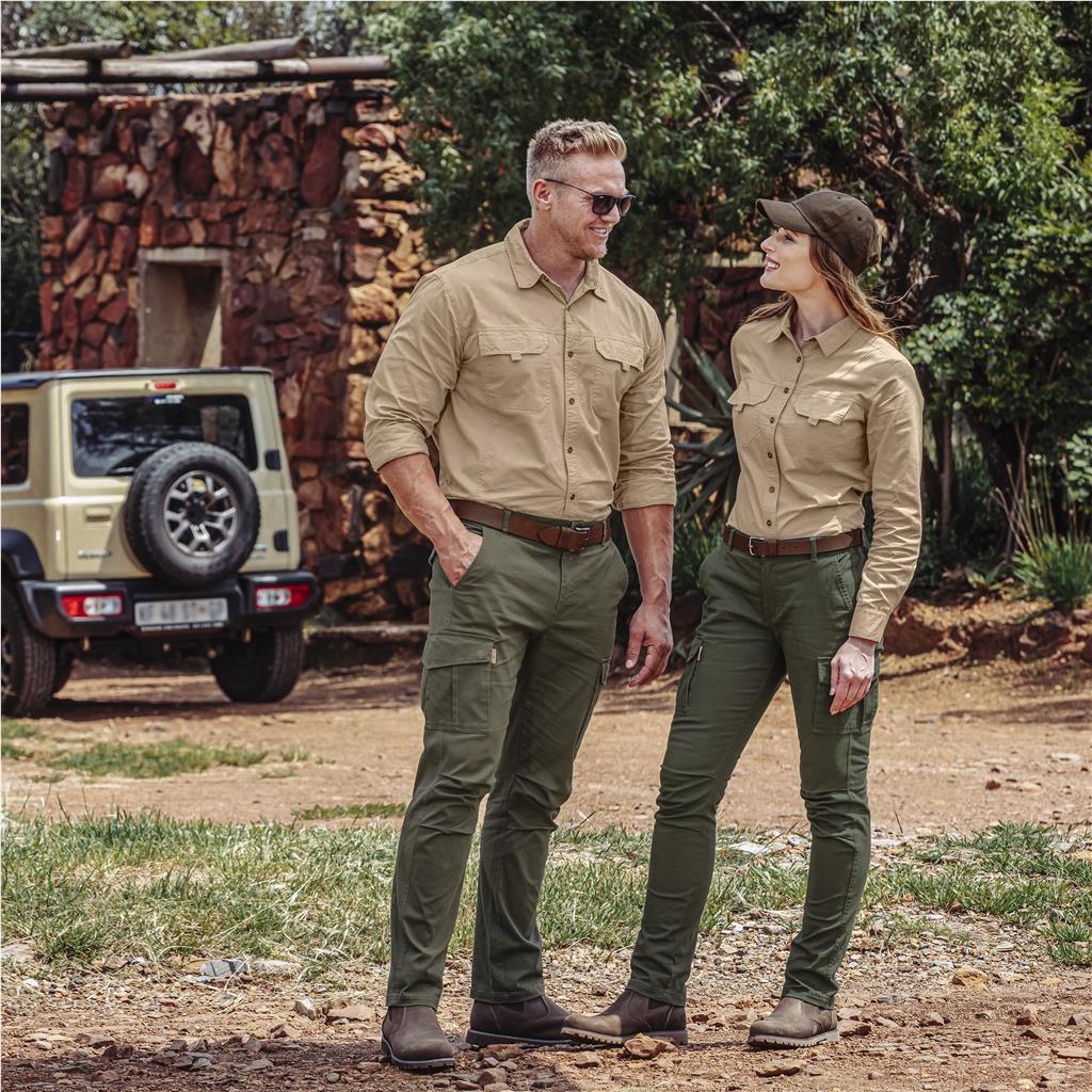 Mens Long Sleeve Mawenzi Twill Shirt_2