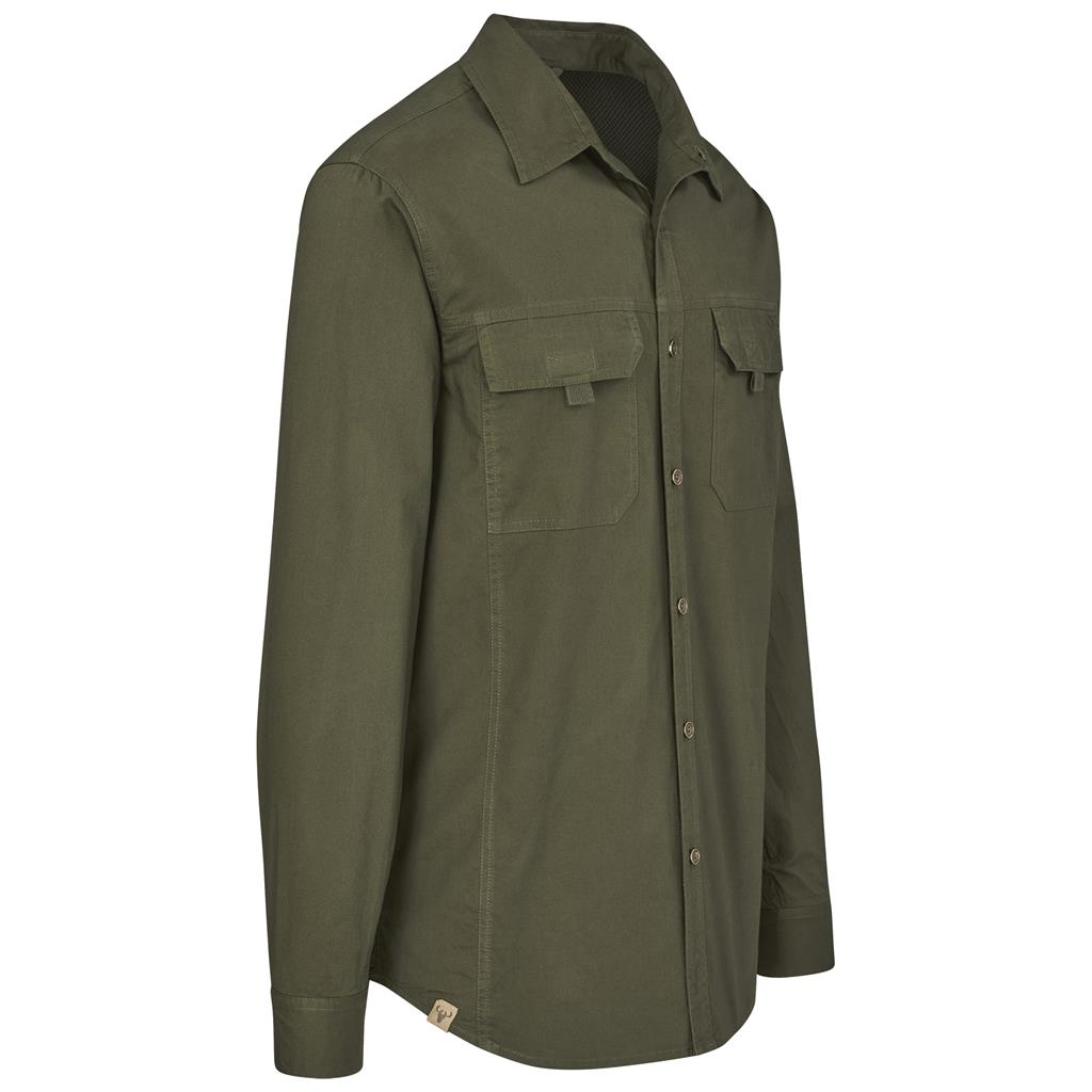 Mens Long Sleeve Mawenzi Twill Shirt_7