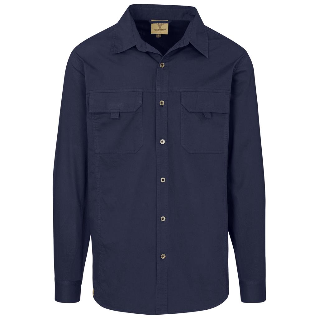 Mens Long Sleeve Mawenzi Twill Shirt_8