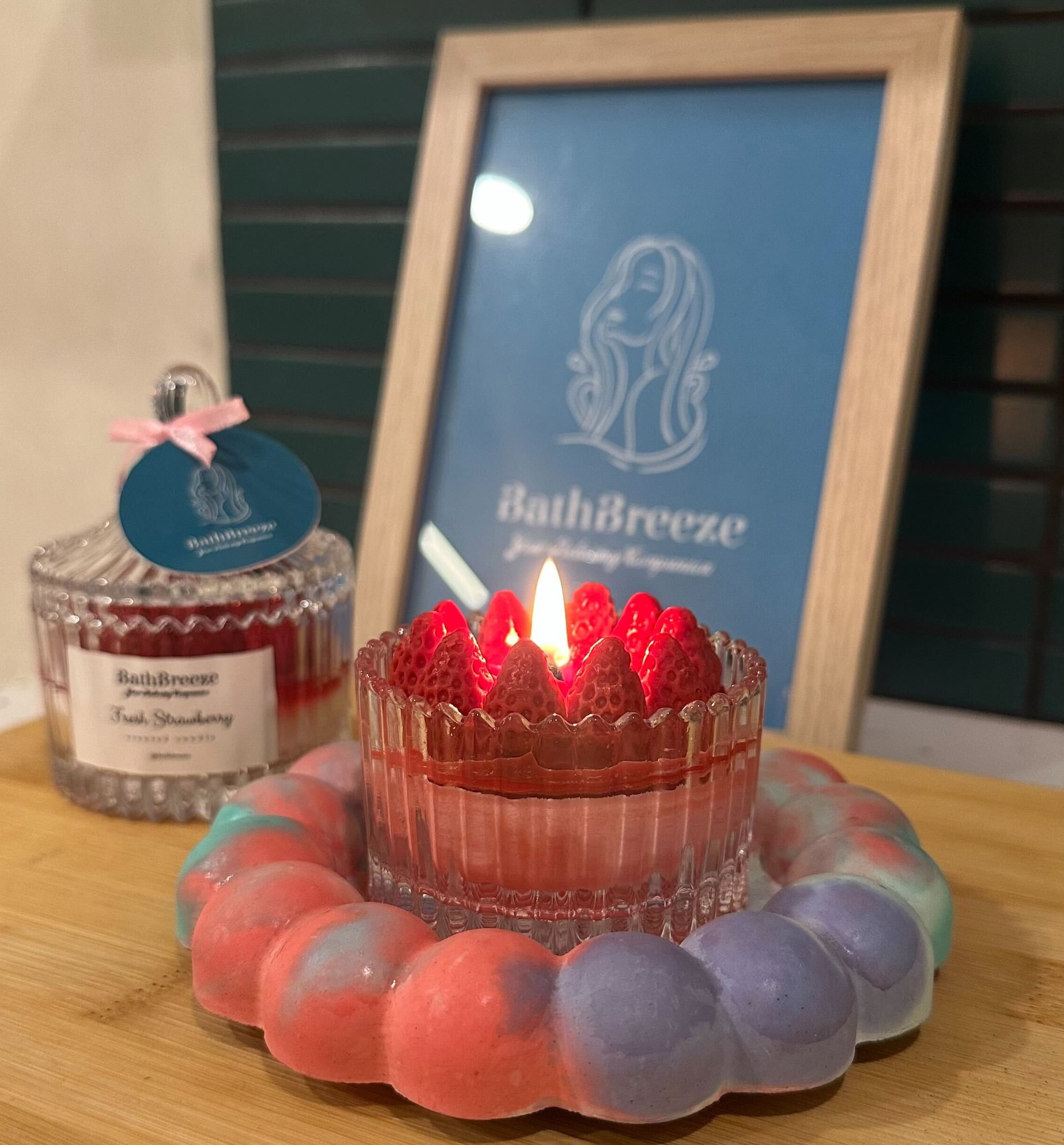 BathBreeze Sweet Spring Candle - Lilin Aromaterapi / Scented Candle - Blue Sky_1