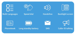 GSM Desk Fixed Wireless Phone