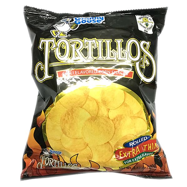 Granny Goose Tortillos Chili 100gm