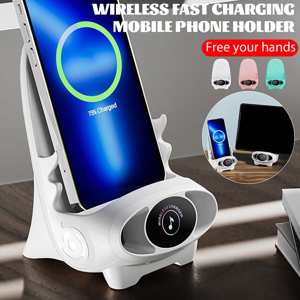 Support de charge sans fil rapide Apple et Android _0