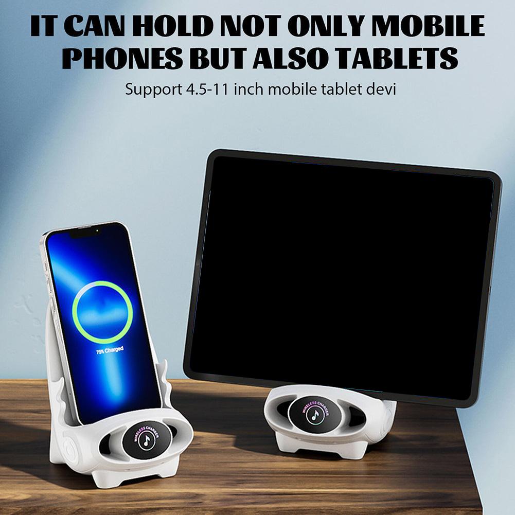 Support de charge sans fil rapide Apple et Android _2