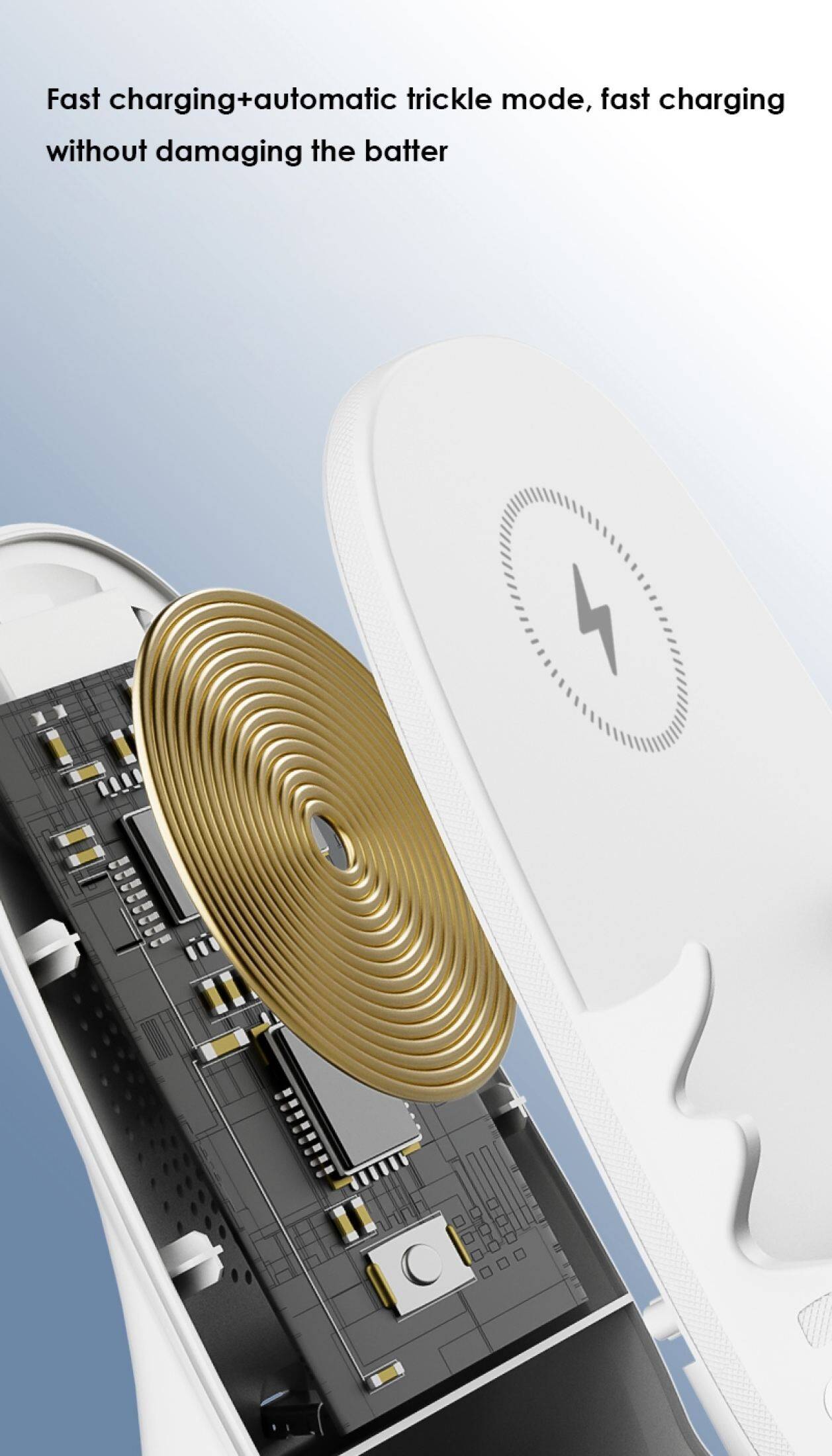 Support de charge sans fil rapide Apple et Android _3