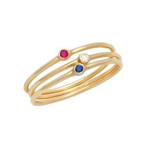 Gemstone ring 🦩_1