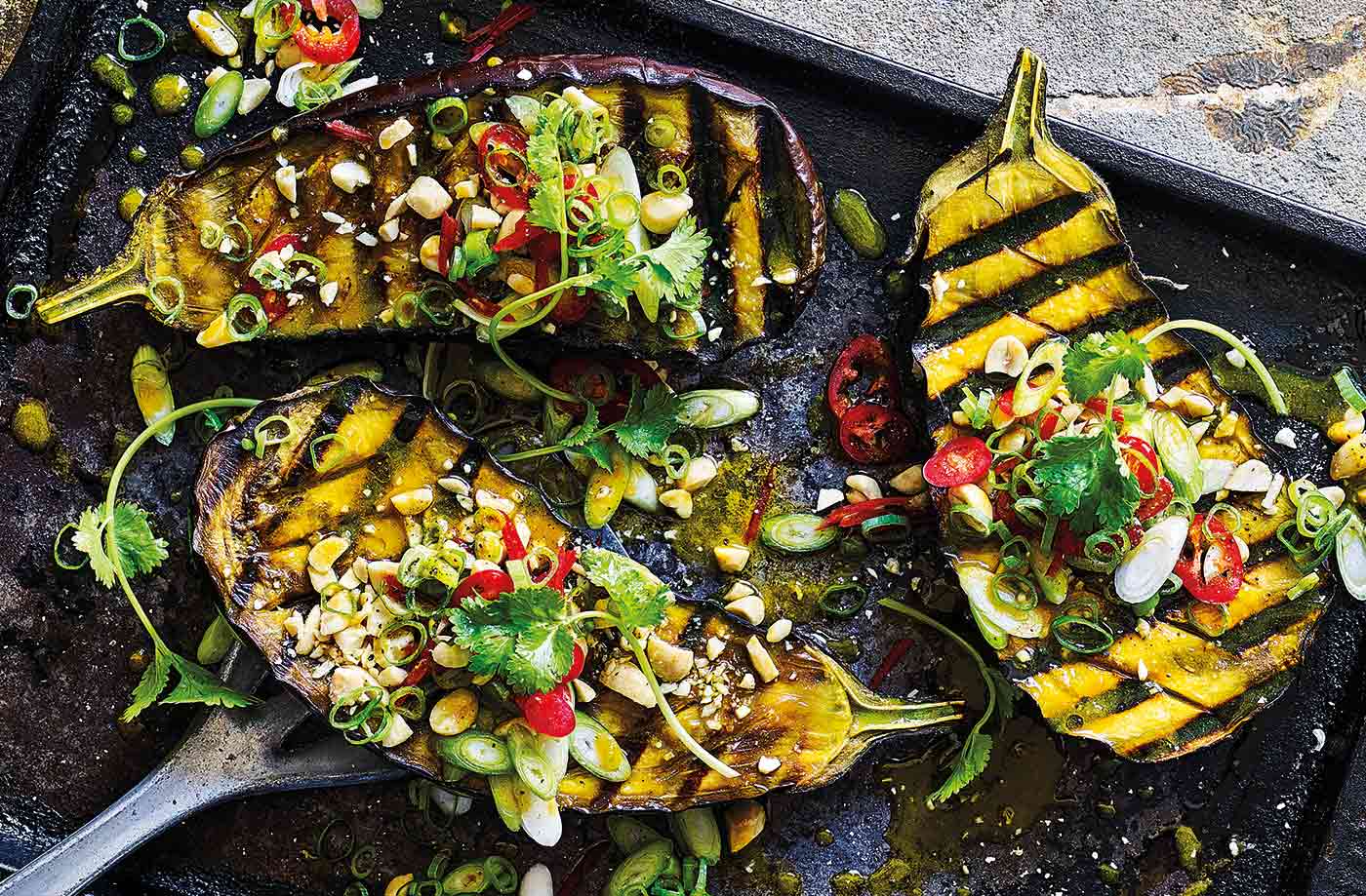 Grilled eggplant_0