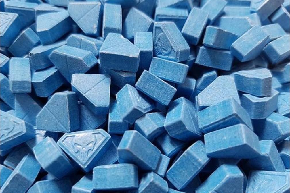 XTC 250mg MDMA: BLUE PUNISHER_0