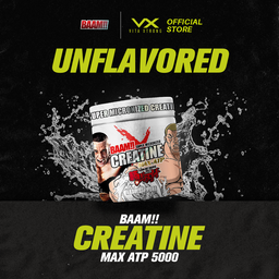BAAM!! Creatine Monohydrate MAX ATP 500 (300g) | Super Micronized Powder, Muscle Strength & Recovery