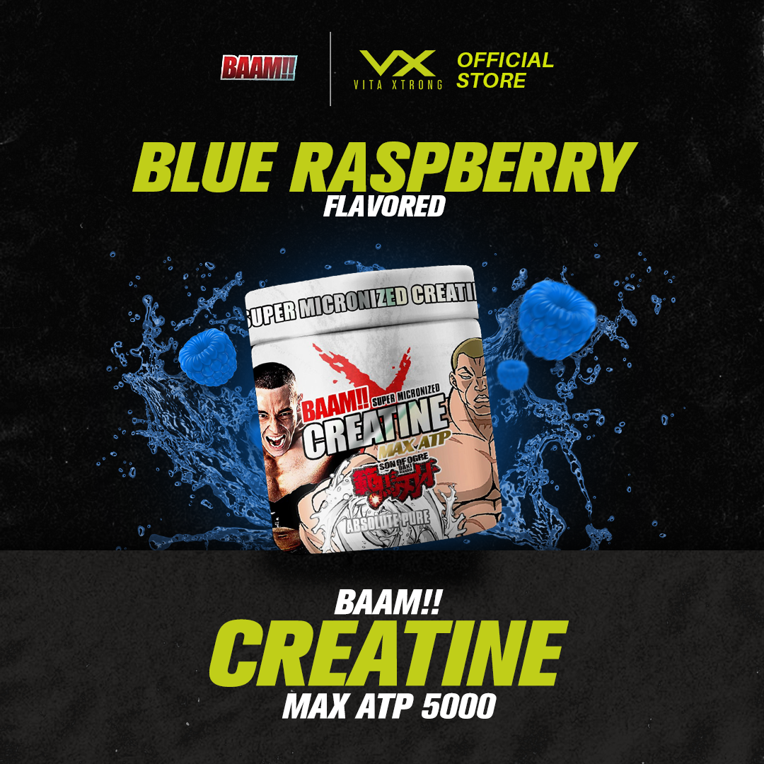 BAAM!! Creatine Monohydrate MAX ATP 500 (300g) | Super Micronized Powder, Muscle Strength & Recovery_12